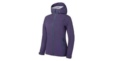 Veste imperméable de randonnée alpinus rocchetta violet - femme