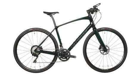 Prodotto ricondizionato - urban bike specialized sirrus 6.0 shimano 105 11v 700mm verde 2021 m / 165-175 cm