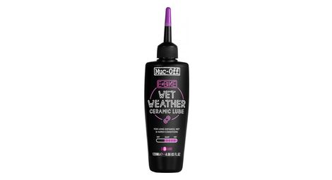 Muc-off wet conditions chain lubricant for ebikes 120ml