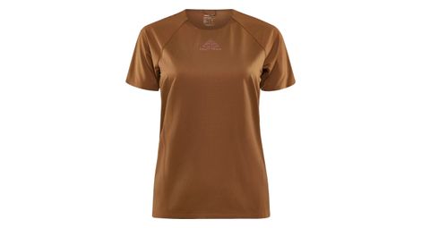 craft pro trail women s short sleeve shirt brown