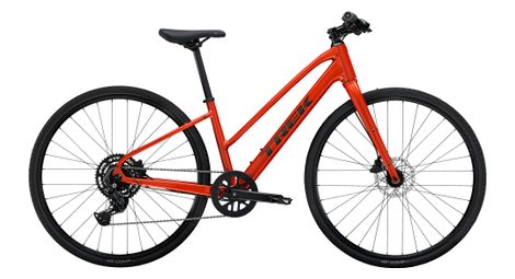 Vélo fitness trek fx 2 mid-step shimano cues 9v 700 mm rouge gén. 4