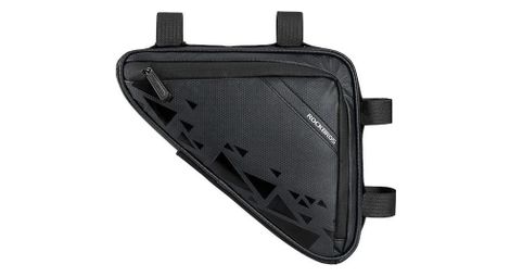 Sacoche de cadre de vélo étanche rockbros - noir