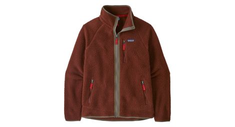 Polaire patagonia retro pile rouge homme