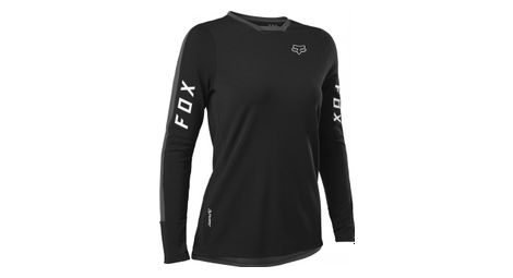 Maglia manica lunga fox defend pro da donna nera