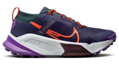 Chaussures de Trail Running Femme Nike ZoomX Zegama Trail Bleu Violet Orange