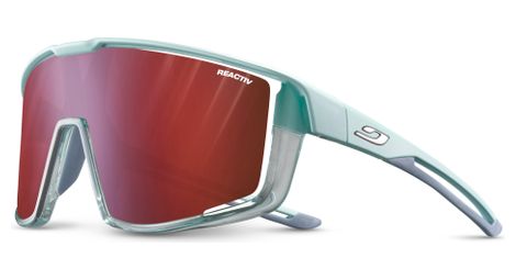 Lunettes julbo fury reactiv 0-3 bleu clear/rouge