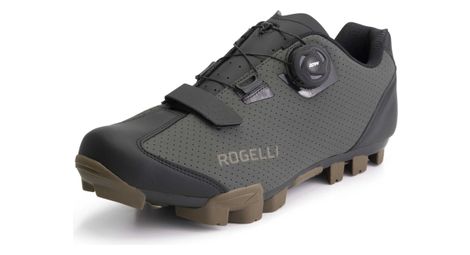 Chaussures de velo route rogelli r-400x - unisexe - verte
