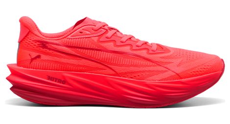 Scarpe da corsa Puma Deviate Pure Nitro rosse da uomo