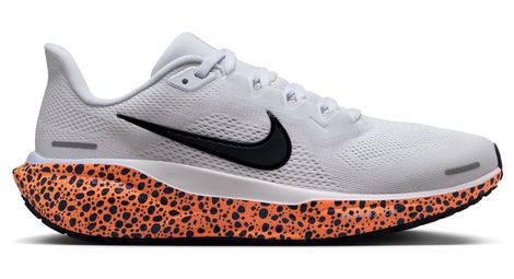 Nike pegasus 41 electric white/orange women's running shoes