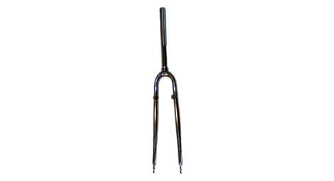 Fourche trekking rigide 28 chrome 22 2