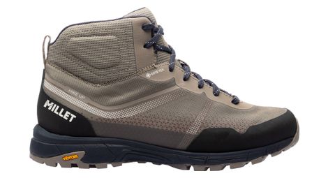 Damen-wanderschuhe millet hike up mid gore-tex beige