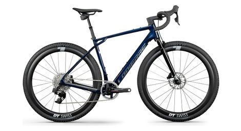 Bici gravel Lapierre Crosshill CF 8.0 Sram Force AXS 12V 700 mm blu traslucido