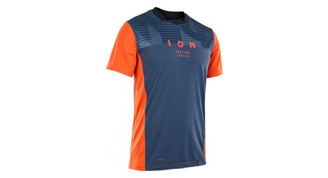 Ion scrub meshine short sleeve jersey orange