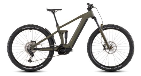 Cube stereo hybrid one44 pro 800 electric full suspension mtb shimano deore/deore xt 12s 800 wh 29'' dusty olive green 2026