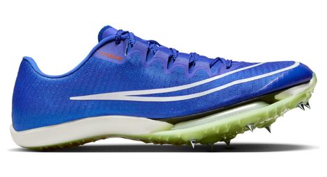 Nike air zoom maxfly blue green unisex track & field shoes 44