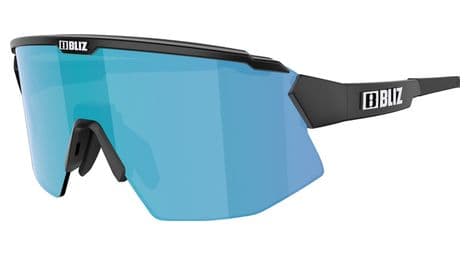 Bliz breeze unisex zonnebril zwart/blauwe glazen + heldere glazen