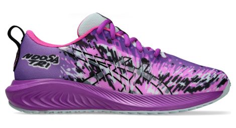Asics gel-noosa tri 16 gs scarpe da corsa viola/rosa bambino