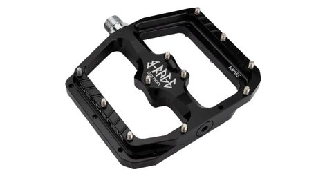 Burgtec Penthouse Flat MK5 B-Rage Edition Flachpedale – Schwarz