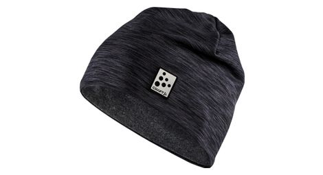 Bonnet craft microfleece noir unisex