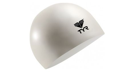 Badekappe tyr solid latex weiß