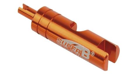 Super B extracteur de noyau de valve TB-VC10 aluminium orange