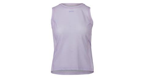 Women's poc essential layer quartz purple sleeveless jersey