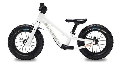 Shotgun dirt hero 12'' white draisienne