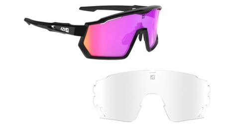 Coffret azr pro race rx noir ecran rose ecran incolore