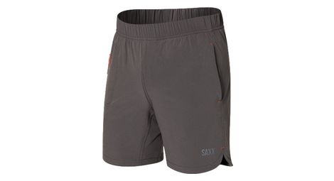Short saxx gainmaker 2 en 1 7 gris
