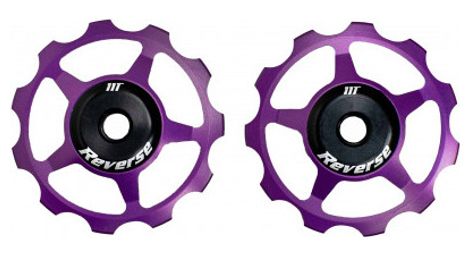 Coppia di pulegge di inversione cuscinetti in acciaio 7-12 velocità viola