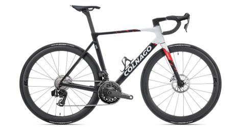 Colnago V5Rs Rennrad mit Sram Force AXS 12V, 700 mm, Schwarz „Emirate“