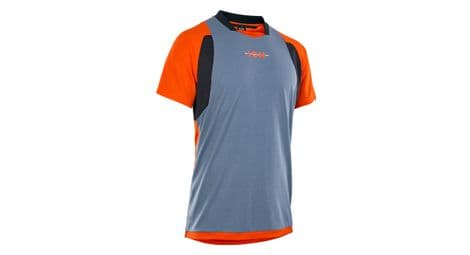Maillot manches courtes ion scrub amp orange gris