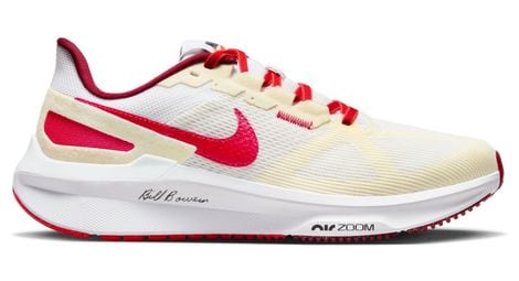 Nike air zoom structure 25 premium zapatillas running blanco rojo