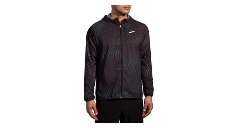 Veste coupe vent brooks canopy noir homme