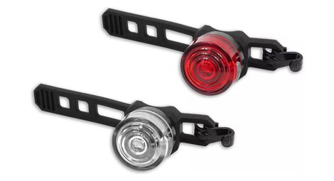 Eclairage avant et arrière - Blanc et rouge - LED