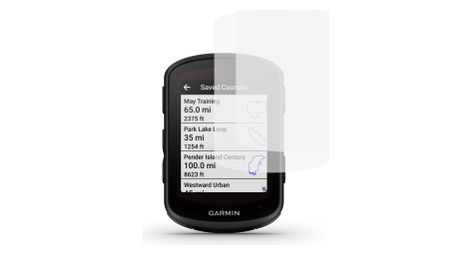 Lot de 2 écrans de protection en verre trempé pour garmin edge 840/840 solar