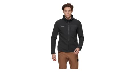 Veste polaire mammut tamaro hooded noir homme