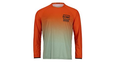 Maillot manches longues kenny factory orange kaki