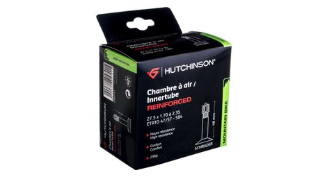 Camera d'aria rinforzata hutchinson 27.5 x 1.70/2.35mm valvola schrader 48mm