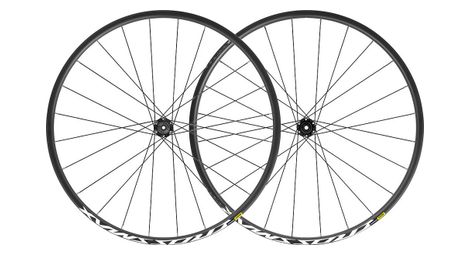 MAVIC Paire de roues  crossmax 29 boost 15x110mm 12x148mm 6 trous noir