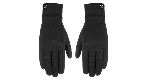 Sous gants femme salewa cristallo merino noir