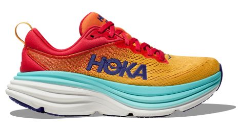 Hoka One One Bondi 8 - femme - rouge