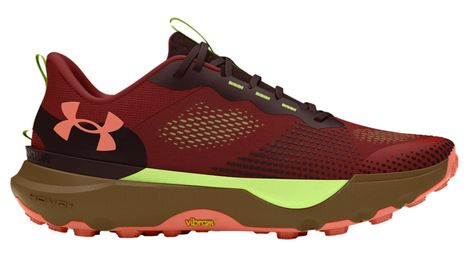 Under armour infinite pro trail shoes red brown unisex