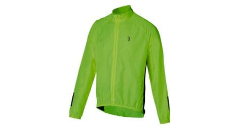 Chaqueta impermeable bbb pocketshield amarillo neón