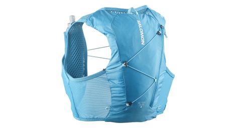 Conjunto de bolsa de hidratación salomon active skin 4 azul unisex