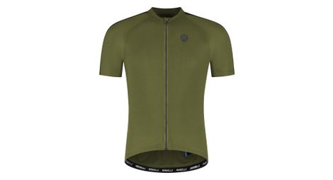 Maillot Manches Courtes Vélo Rogelli Explore Vert Homme
