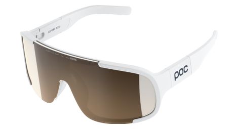 Gafas POC Aspire Mid Blanco/Clarity Trail /Partly Sunny Plata