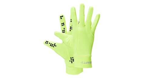 Gants longs craft core essence thermal multi grip glove jaune