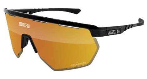 Scicon aerowing goggles black / bronze mirror