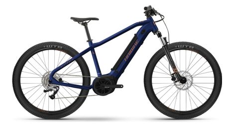 Vtt electrique semi-rigide haibike alltrack 4 shimano alivio 9v 500 wh 29 bleu 2023